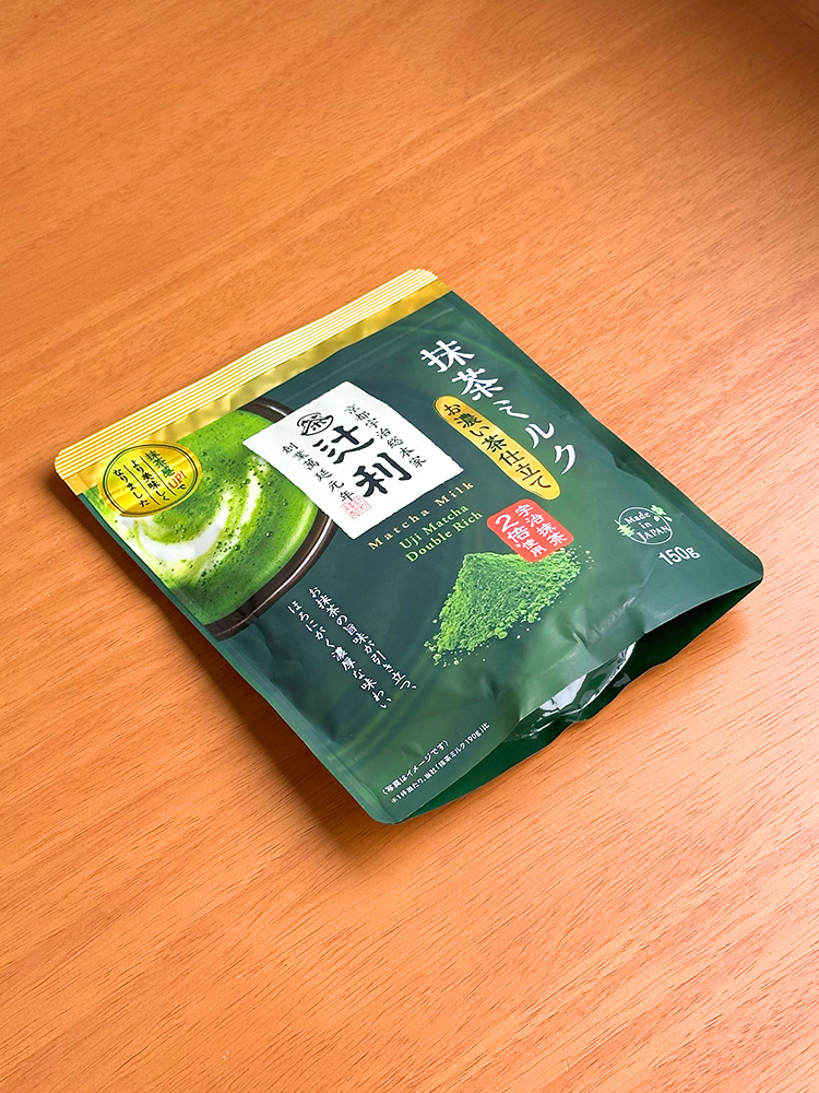 츠지리 말차 밀크 분말 진한맛 150g 일본 녹차