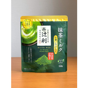츠지리 말차 밀크 분말 진한맛 150g 일본 녹차