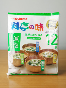 마루코메 미소시루 저염 12식, 183g, 1개
