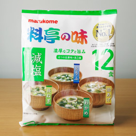 마루코메 미소시루 저염 12식, 183g, 1개