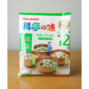 마루코메 미소시루 저염 12식, 183g, 1개