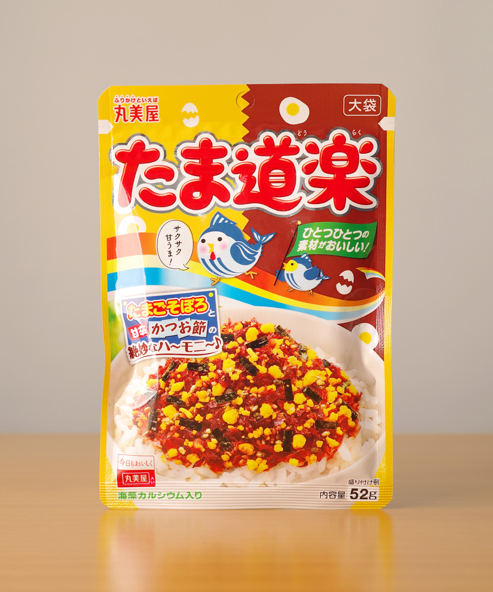 마루미야 타마도라쿠 대용량 후리카케 52g 계란 맛도락 일본 후리가케