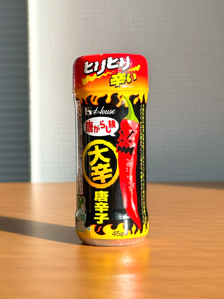하우스 토우가라시조쿠 매운맛 45g 일본 조미료