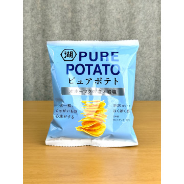 코이케야 퓨어 포테이토 오호츠크 암염 소금맛 55g 감자칩 일본 간식