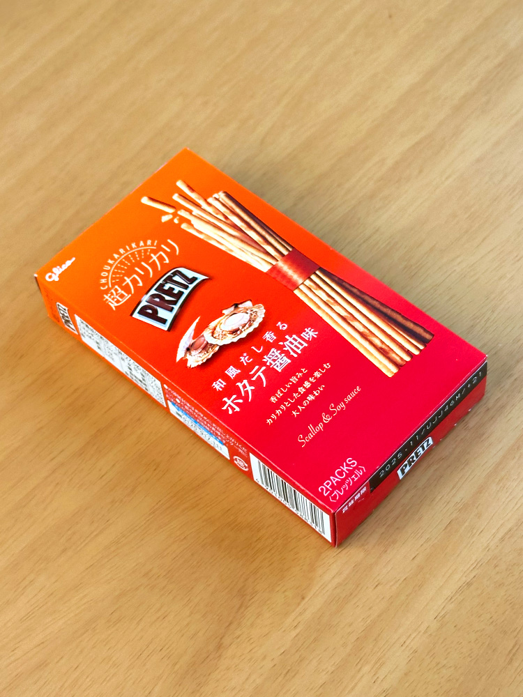 글리코 프리츠 일본 간식 가리비 간장, 55g, 1개