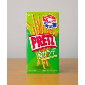 글리코 프리츠 일본 간식 샐러드, 64g, 1개