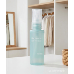 무인양품 옷에 뿌리는 쿨링 미스트 일본 무지 휴대용, 50ml, 1개