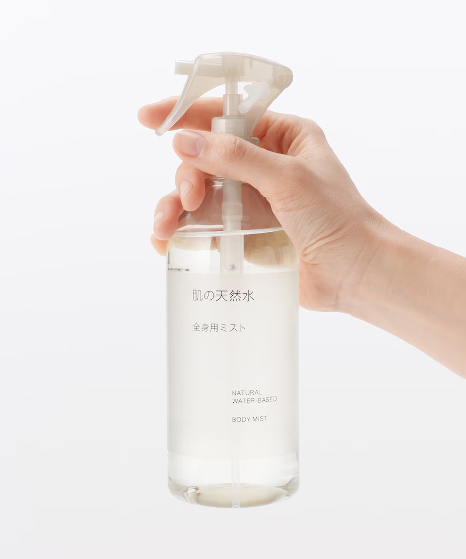 무인양품 피부 천연수 전신용 미스트 400ml 일본 무지