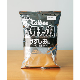 가루비 흑백 포테이토칩 연한 소금맛, 70g, 1개
