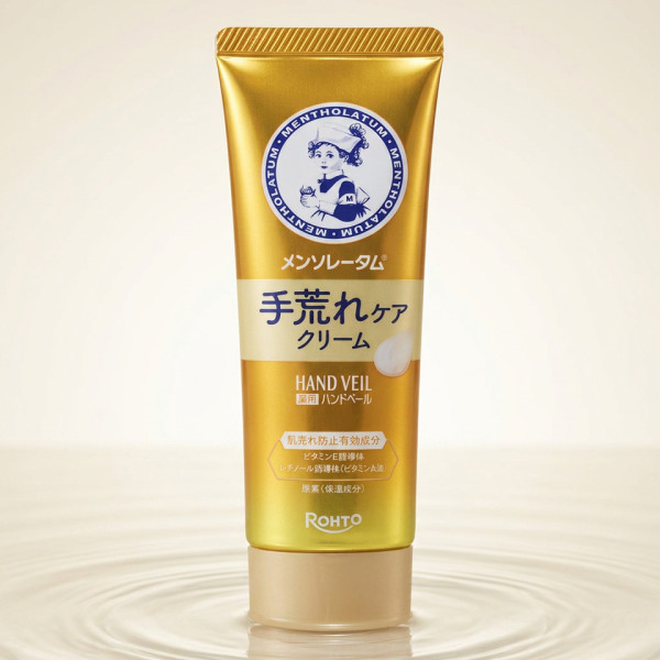 로토 맨소래담 핸드베일 고보습 핸드크림 거칠어짐 케어 노랑, 70g, 1개