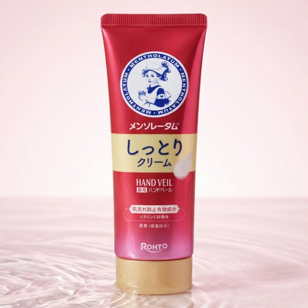 로토 맨소래담 핸드베일 고보습 핸드크림 촉촉한 타입 레드, 70g, 1개
