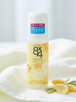 카오 8x4 에이트포 롤온 일본 데오드란트 시트러스, 45ml, 1개