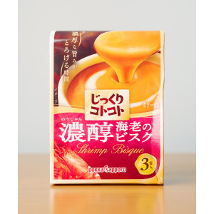 포카삿포로 짓쿠리 코토코토 포타쥬 일본 스프 새우 비스크, 54g, 1개