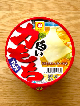 일본 컵라면 마루짱 시로이 치카라 모찌 우동, 109g, 1개