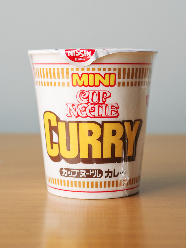 닛신 컵누들 미니 일본 컵라면 카레, 43g, 1개
