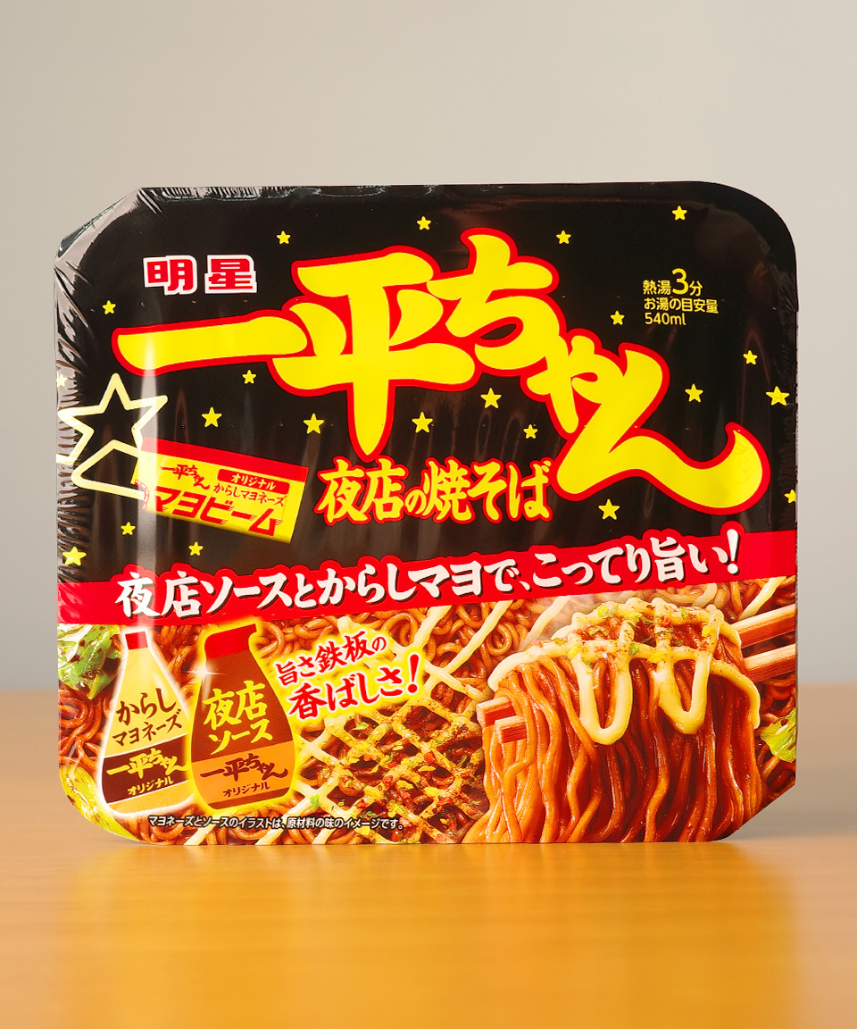 일본 컵라면 묘조 잇페이짱 야끼소바 오리지널 135g 야키소바