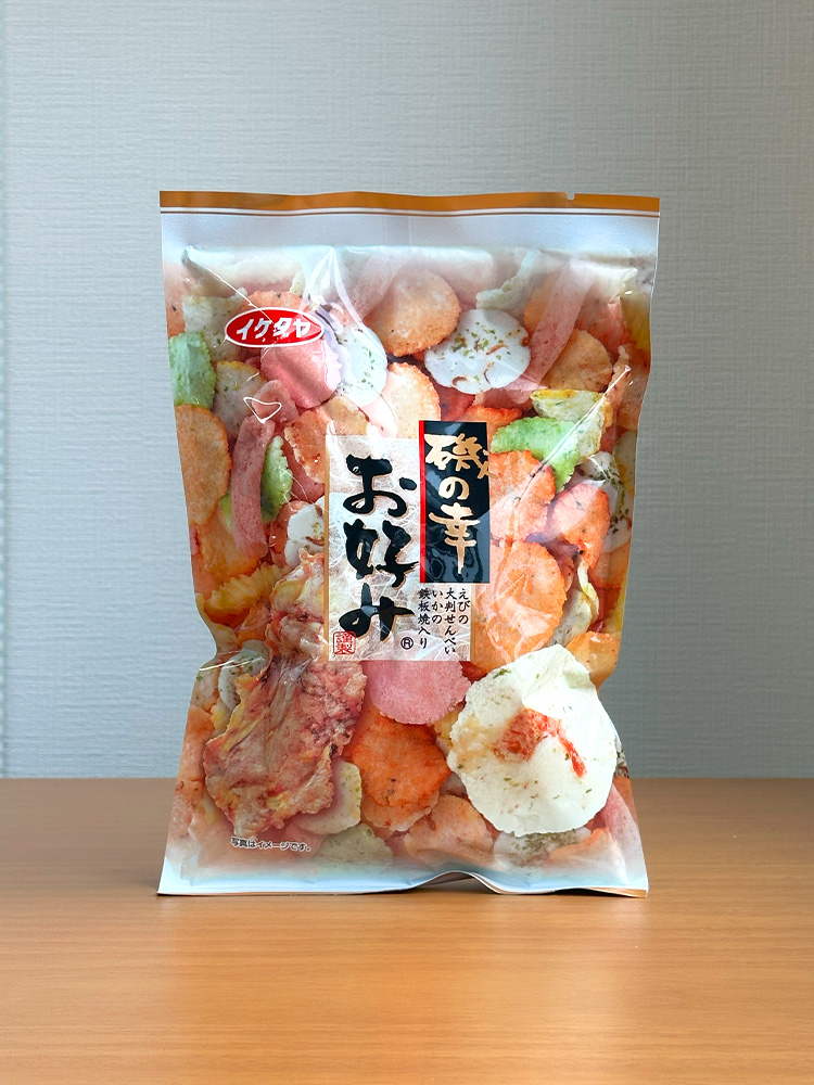 일본 센베이 이케다야 해변의 행복 110g 이소노사치 오코노미