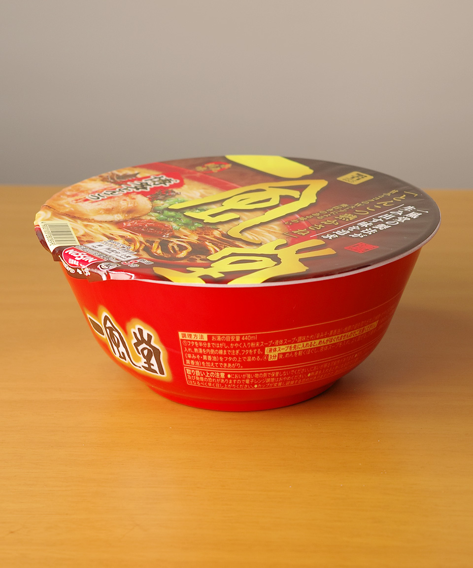 일본 컵라면 세븐일레븐 잇푸도 하카타 돈코츠, 121g, 1개