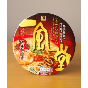 일본 컵라면 세븐일레븐 잇푸도 하카타 돈코츠, 121g, 1개