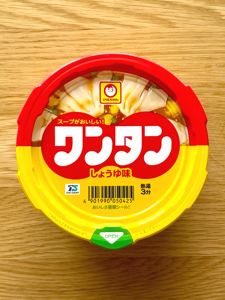 일본 컵라면 마루짱 완탕 쇼유, 32g, 1개