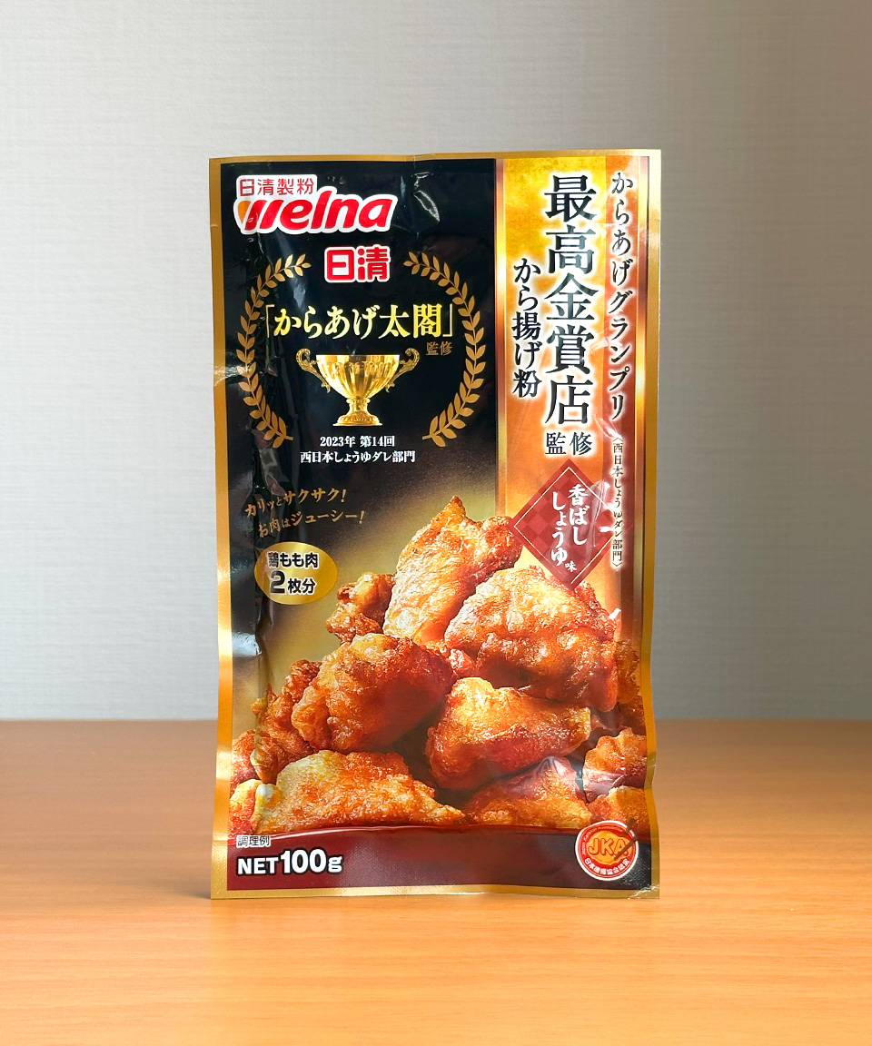 닛신 가라아게 그랑프리 금상 간장맛 100g 일본 치킨가루
