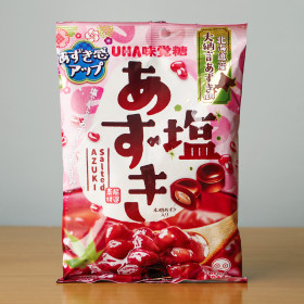 UHA 미각당 소금 팥 사탕 109g 일본 시오 아즈키 캔디