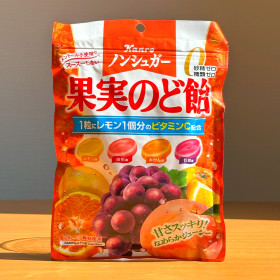 칸로 무설탕 과실 목캔디 90g 일본 사탕