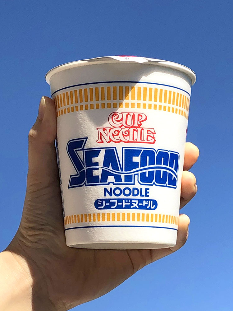 닛신 컵누들 일본 컵라면 씨푸드, 75g, 1개