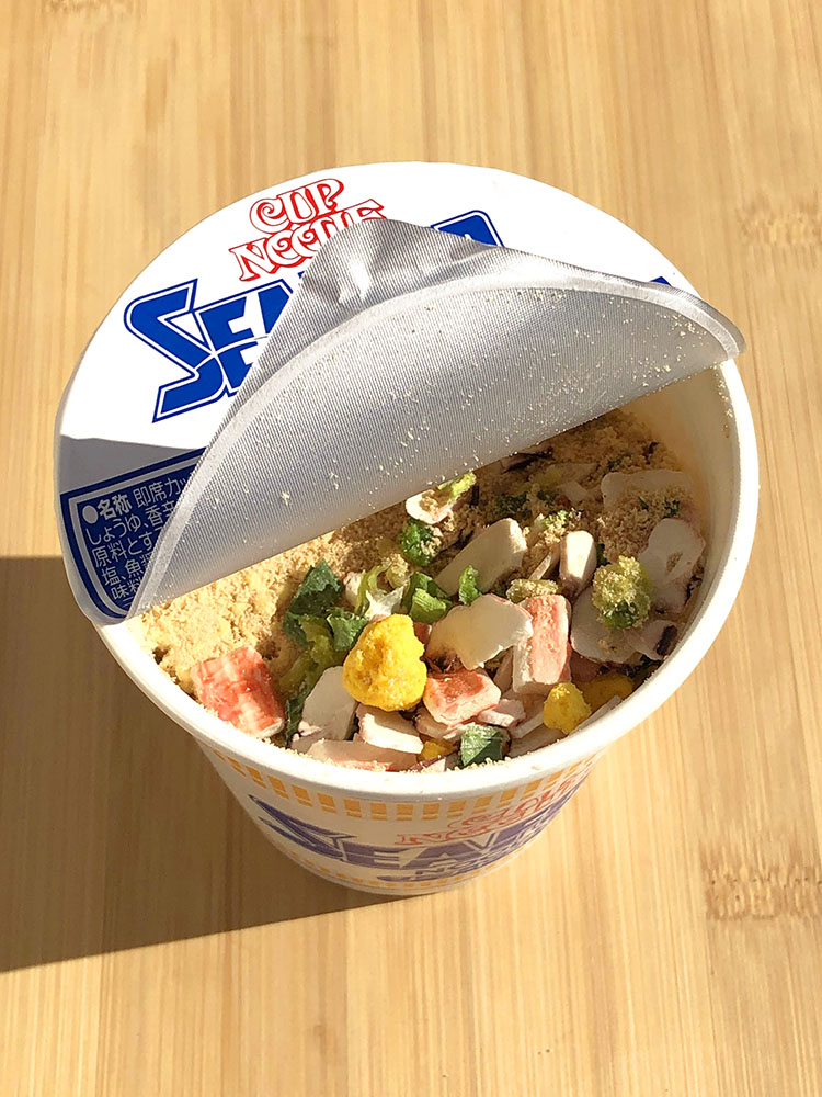 닛신 컵누들 일본 컵라면 씨푸드, 75g, 1개