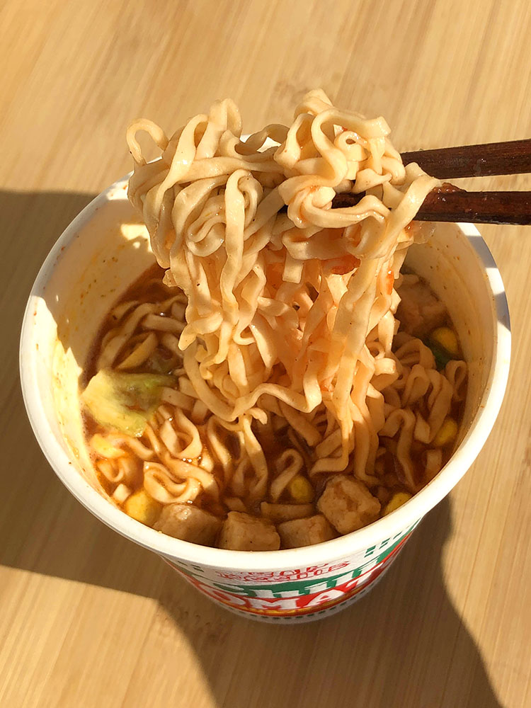 닛신 컵누들 일본 컵라면 칠리토마토, 76g, 1개