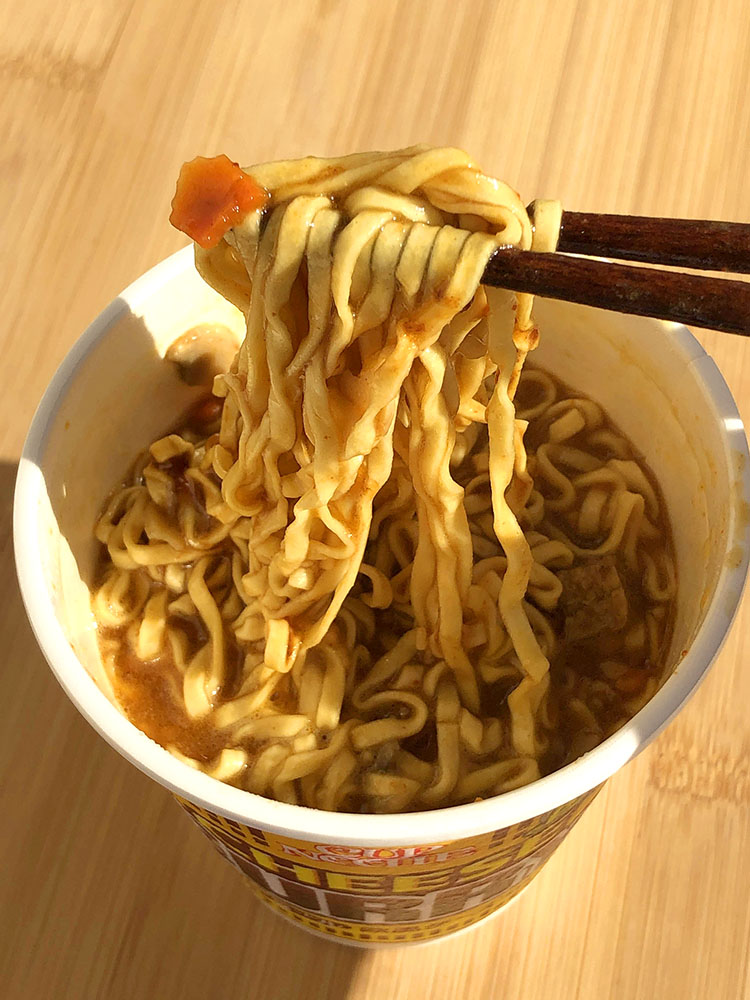 닛신 컵누들 일본 컵라면 치즈카레, 85g, 1개
