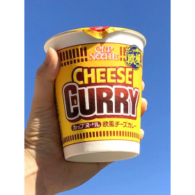 닛신 컵누들 일본 컵라면 치즈카레, 85g, 1개