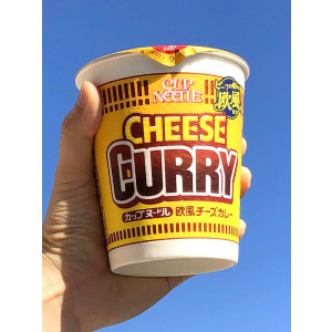 닛신 컵누들 일본 컵라면 치즈카레, 85g, 1개