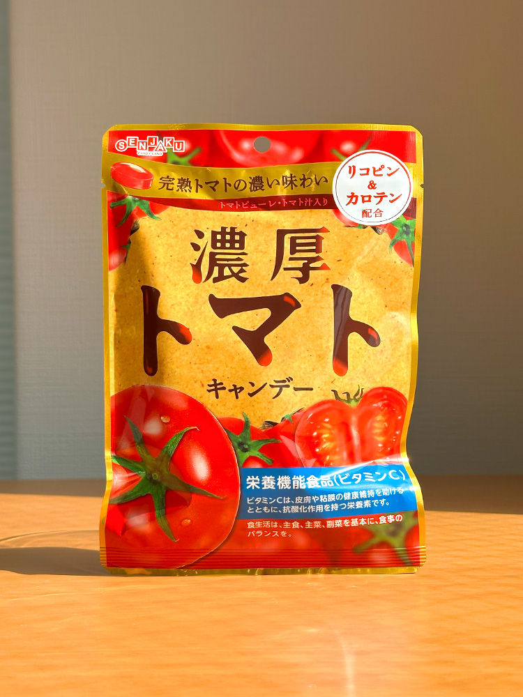 일본 사탕 센자쿠 진한 토마토 캔디 70g