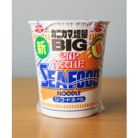 닛신 컵누들 BIG 일본 컵라면 씨푸드, 105g, 1개