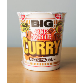 닛신 컵누들 BIG 일본 컵라면 카레, 121g, 1개