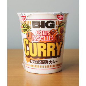 닛신 컵누들 BIG 일본 컵라면 카레, 121g, 1개