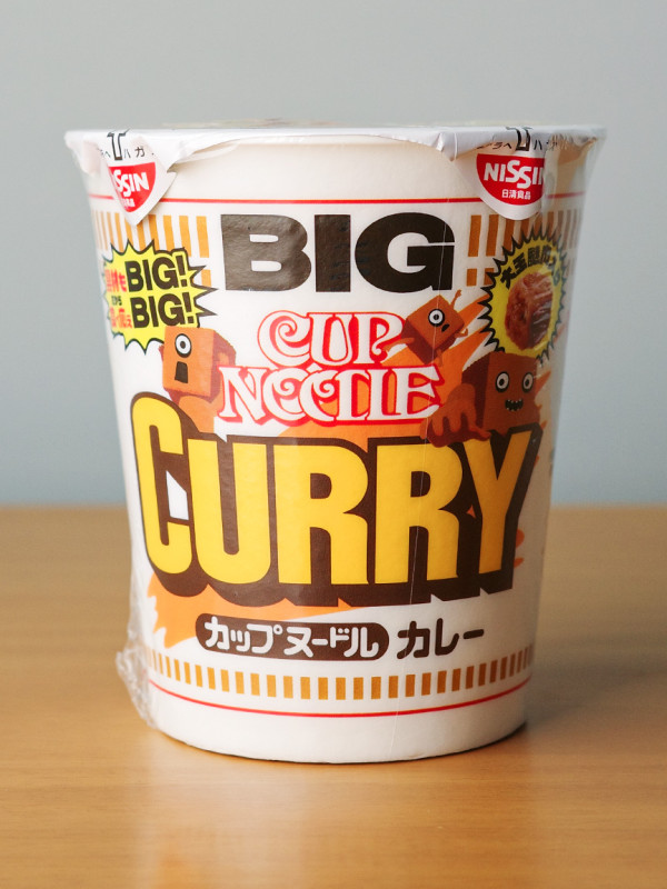 닛신 컵누들 BIG 일본 컵라면 카레, 121g, 1개