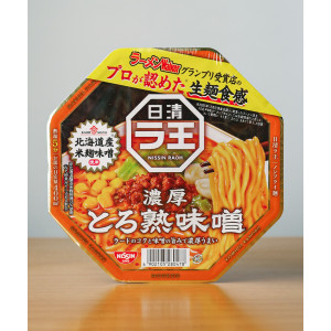 일본 컵라면 닛신 라오 라왕 미소, 118g, 1개