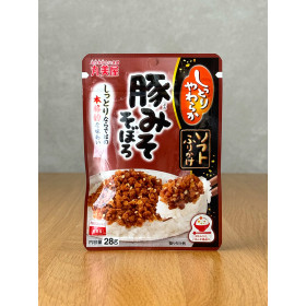 [ 마루미야 ] ﻿﻿소프트 부타미소 소보로 28g / 촉촉한 돼지고기 된장맛 후리카케﻿ / 일본 후리카케