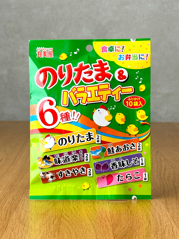 [ 마루미야 ] ﻿﻿노리타마&바라에티팩 10개입 / ﻿김계란맛 등 5가지 맛의 버라이어티팩 / 일본 후리카케