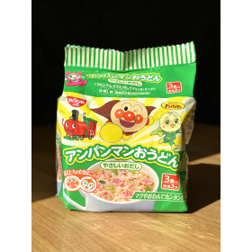 [ 닛신 ] 머그컵 우동 호빵맨 순한 다시맛 3개입 / 앙팡만 우동 야사시이 오다시 / 일본 봉지라면