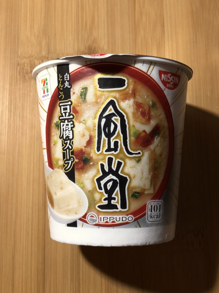 [ 세븐일레븐 ] 잇푸도 시로마루 돈코츠 두부 스프 29g / 토후 스프 / 일본 스프