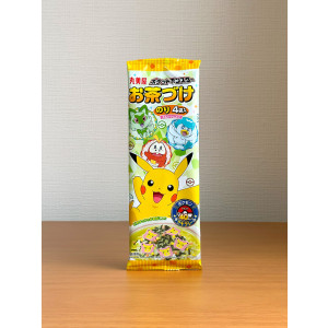 [ 마루미야 ] 피카츄 오차즈케 노리맛 4개입 / 포켓몬스터 피카츄 어묵이 들어있는 오차즈케 / 일본 오차즈케