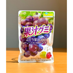 일본 젤리 메이지 과즙 구미 포도, 54g, 1개