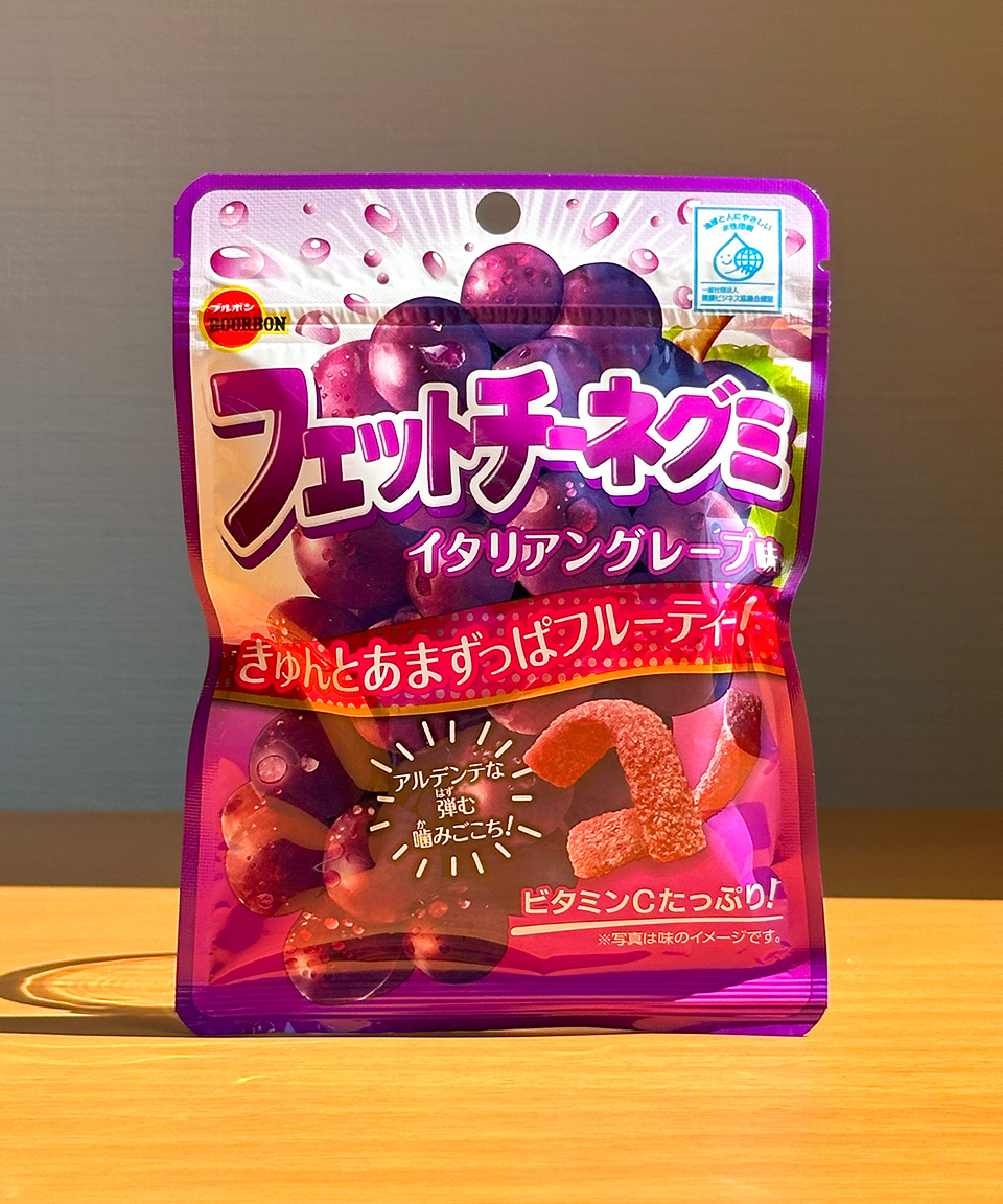 일본 젤리 부르봉 페투치네 구미 포도, 50g, 1개