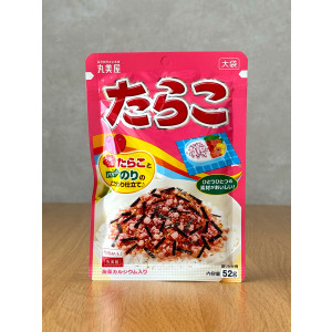 [ 마루미야 ] ﻿타라코 다이부쿠로 52g / 풍미 가득한 명란과 김 대용량 후리카케 / 일본 후리카케