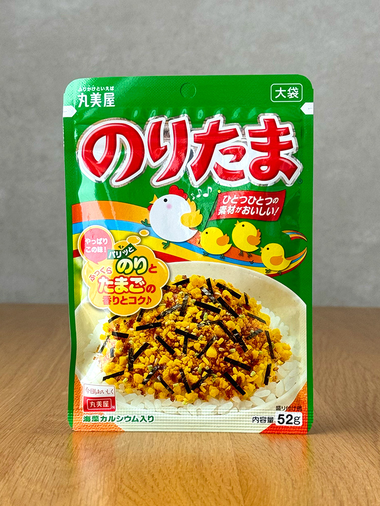 [ 마루미야 ] 노리타마 다이부쿠로 52g / 김과 계란맛 후리카케 대용량 / 일본 후리카케