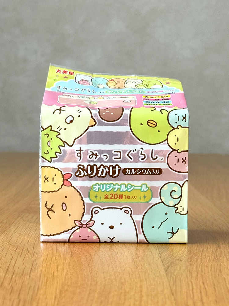 [ 마루미야 ] 귀여운 스밋코구라시 개별포장 20개 후리카케 50g / 스밋코구라시 20개입 / 일본 후리카케
