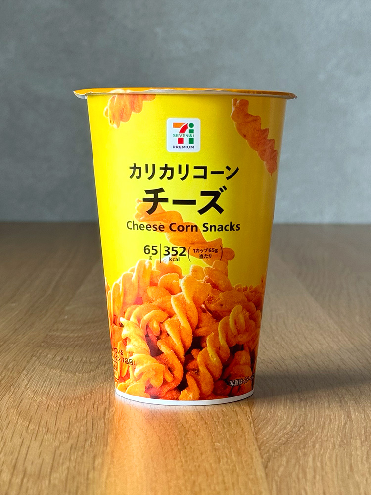 일본 세븐일레븐 카리카리콘 치즈, 65g, 1개